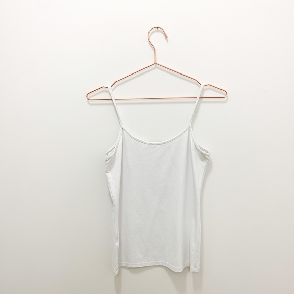 SOLD - ZARA BASIC WHITE TANK TOP, SIZE M - Picture 6 of 6